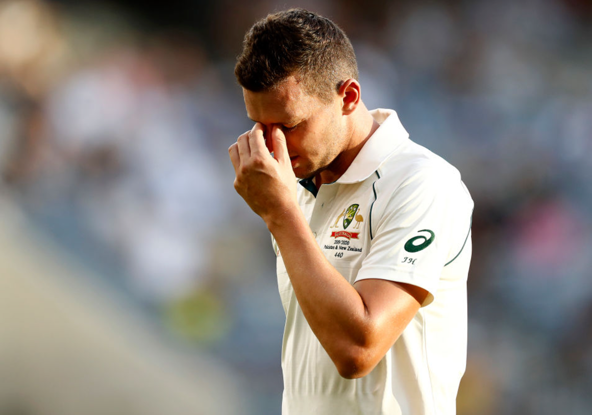 Injury Blow: Hazelwood to miss Pink-Ball Test