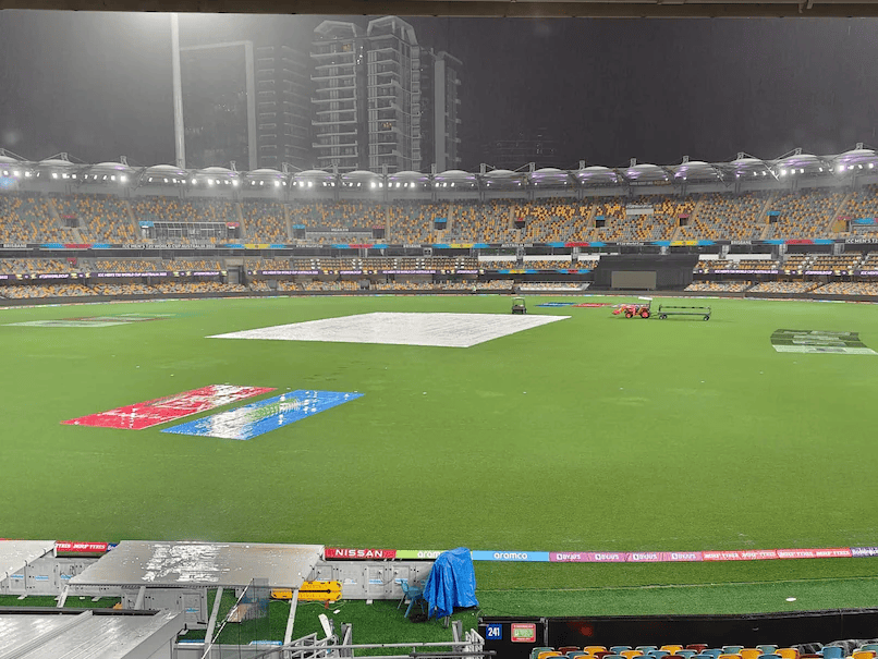 Rain Casts Shadow on the Brisbane Test