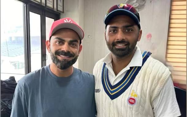 Virat Kohli Gifts Special Gesture to Delhi's Shivam Sharma After Ranji Trophy Win Against Railways