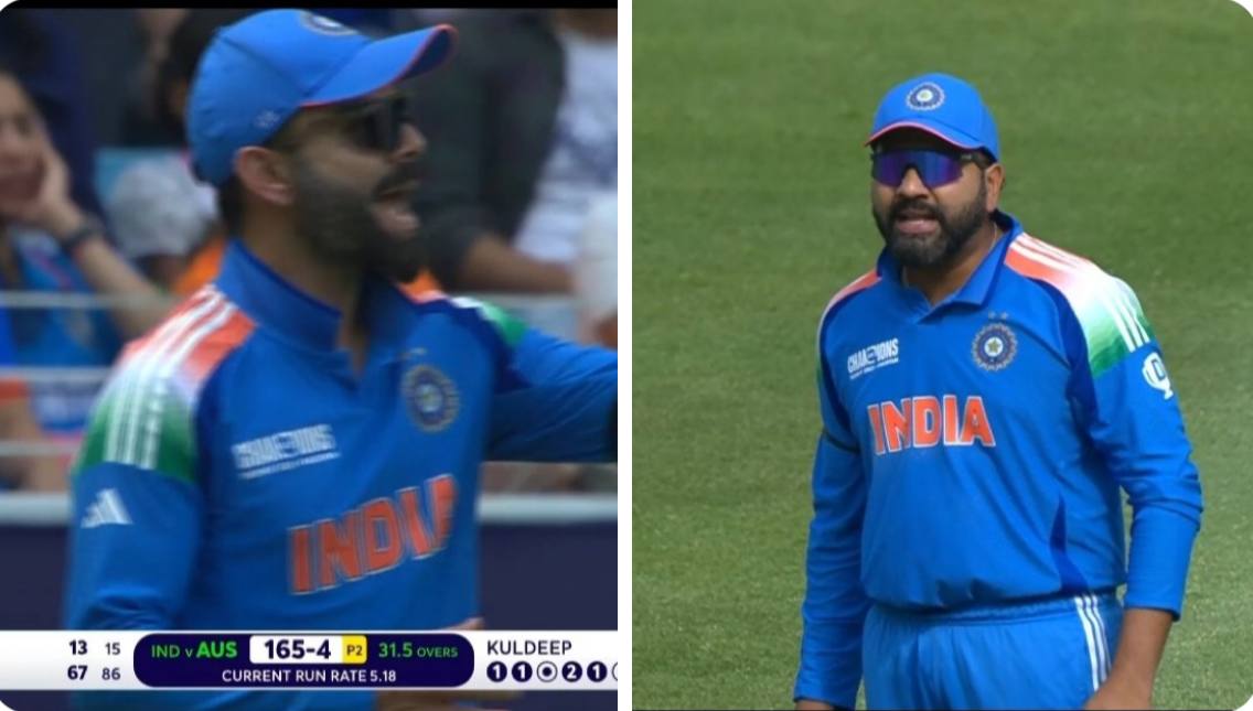 Champions Trophy: Furious Virat Kohli, Rohit Sharma Scold Kuldeep Yadav Over Poor Effort in IND vs AUS Semis