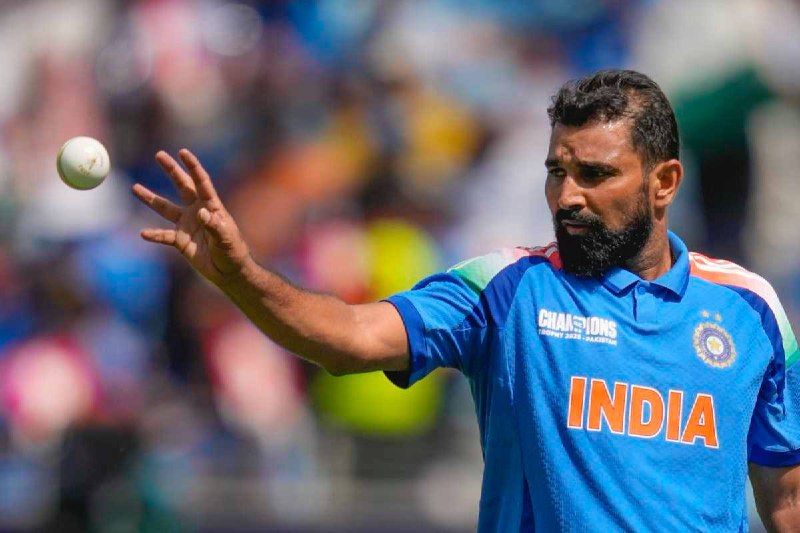 Mohammed Shami Urges ICC to Remove Saliva Ban to Aid Reverse Swing